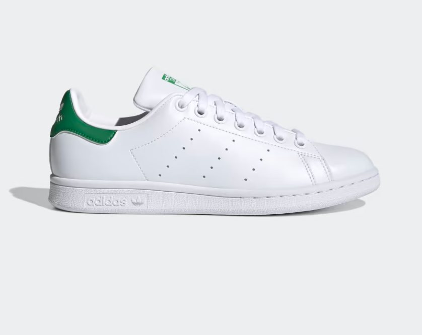 Women's Adidas Stan Smith (Cloud White / Green / Cloud White) - Adidas Footwear