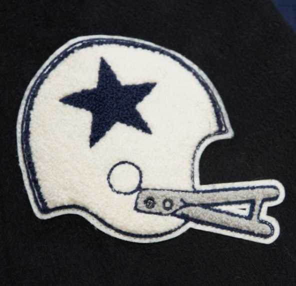 Mitchell & Ness NFL Dallas Cowboys Team Legacy Varsity Jacket ( Navy ) - Mitchell & Ness NFL Dallas Cowboys Team Legacy Varsity Jacket ( Navy ) - 