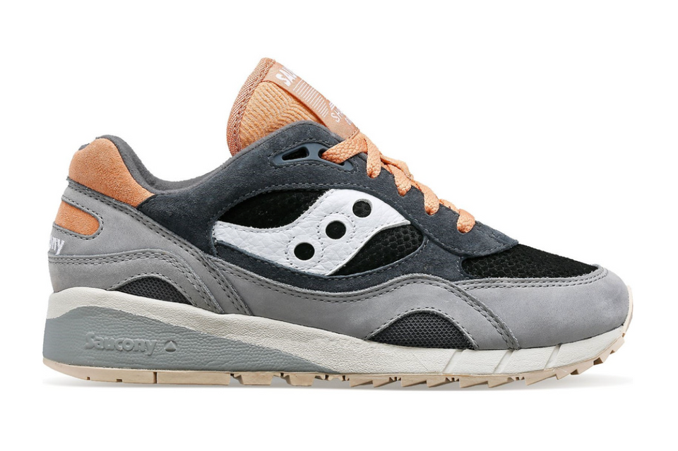 Women's Saucony Shadow 6000 ( Grey / Black ) - Women's Footwear