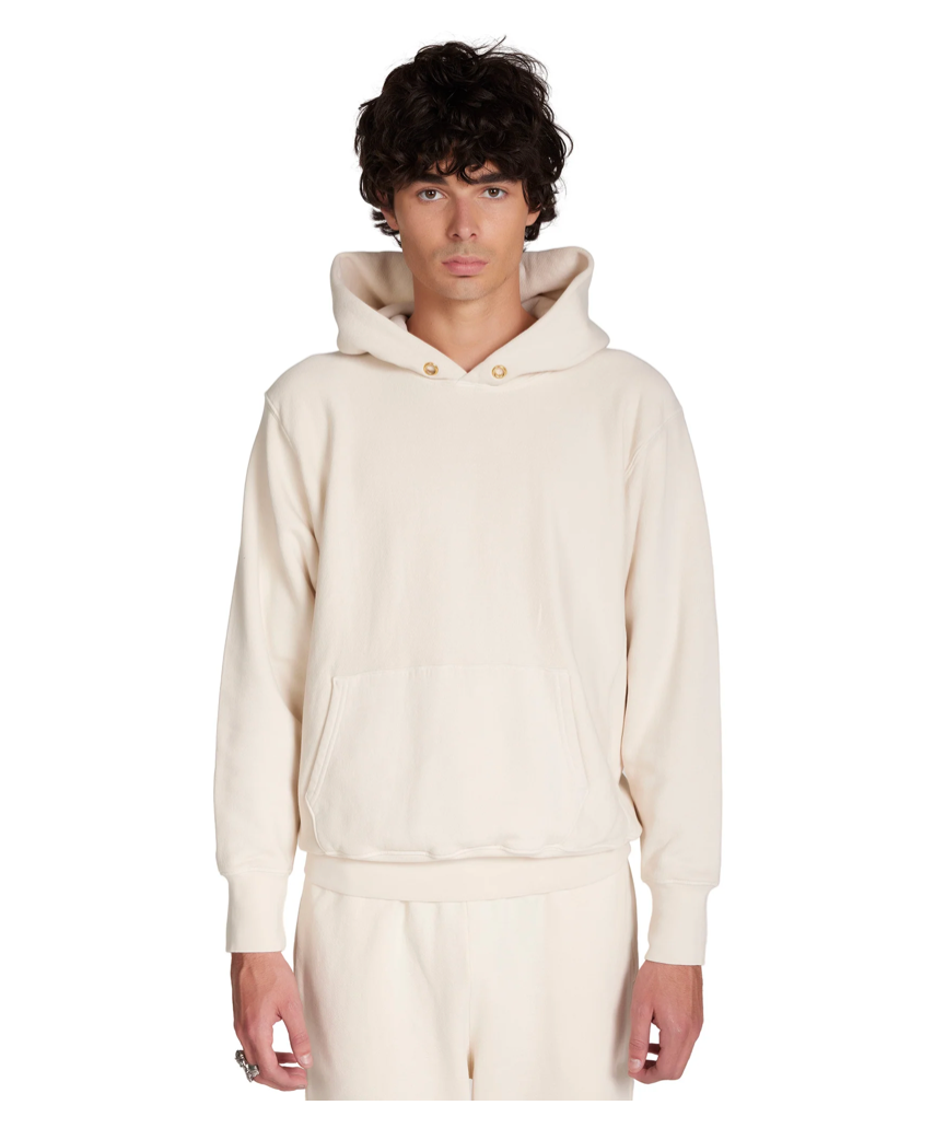 Les Tien Heavyweight Hoodie (Ivory) - Les Tien