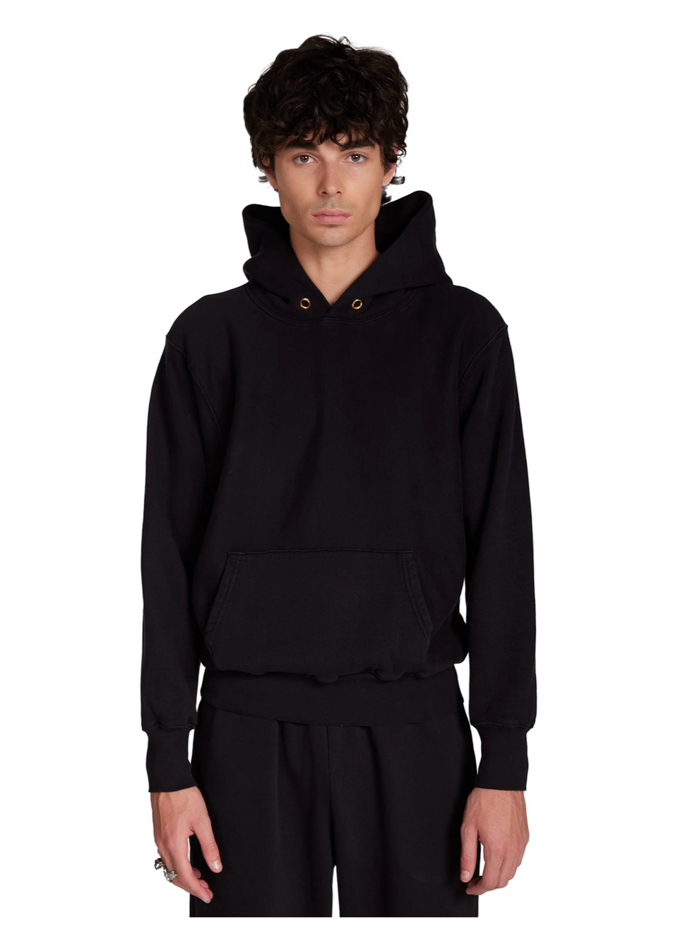 Les Tien Heavyweight Hoodie (Jet Black) - Men's - Hoodies & Sweatshirts