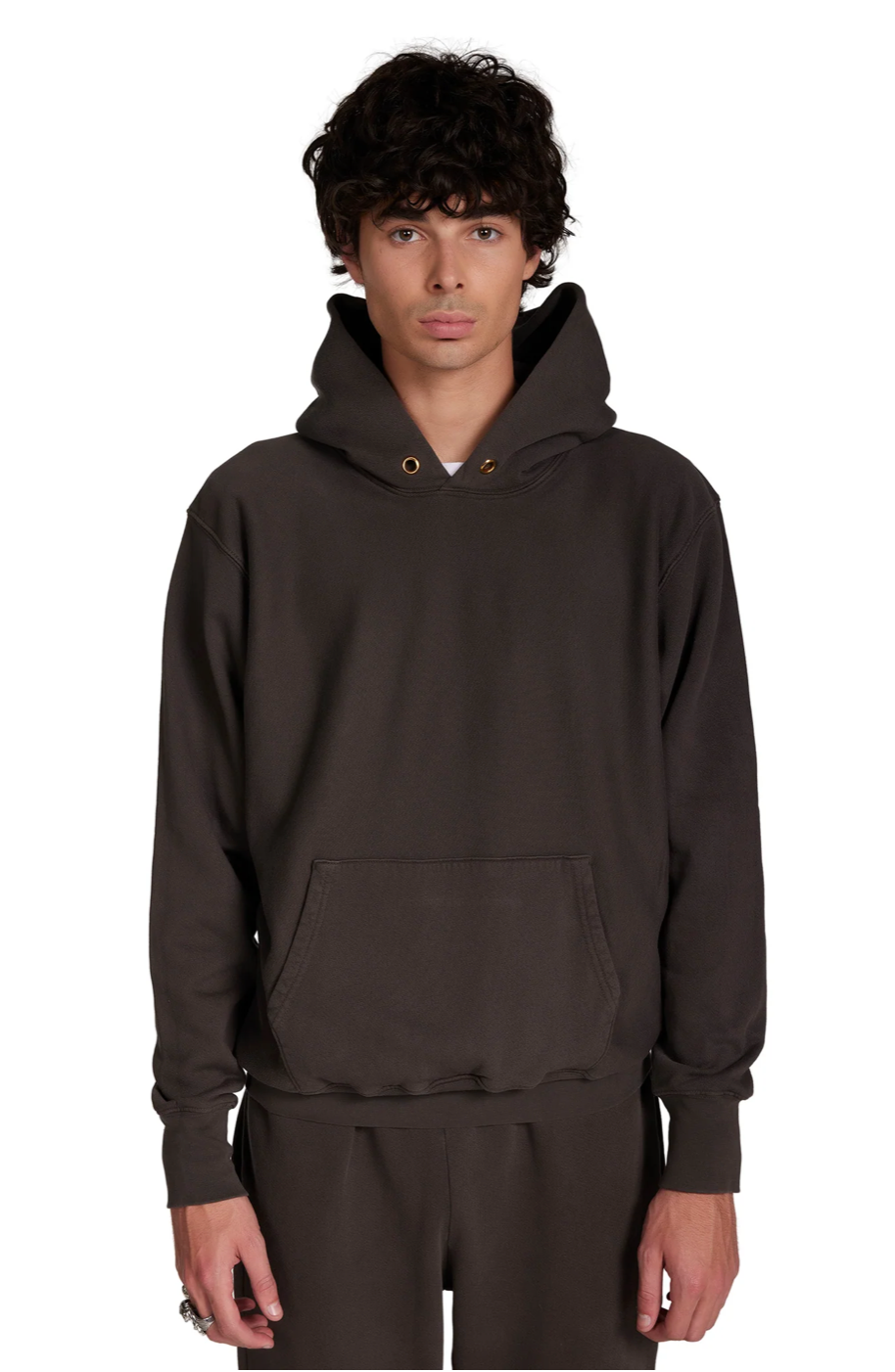 Les Tien Heavyweight Hoodie (Vintage Black) - Men's - Hoodies & Sweatshirts