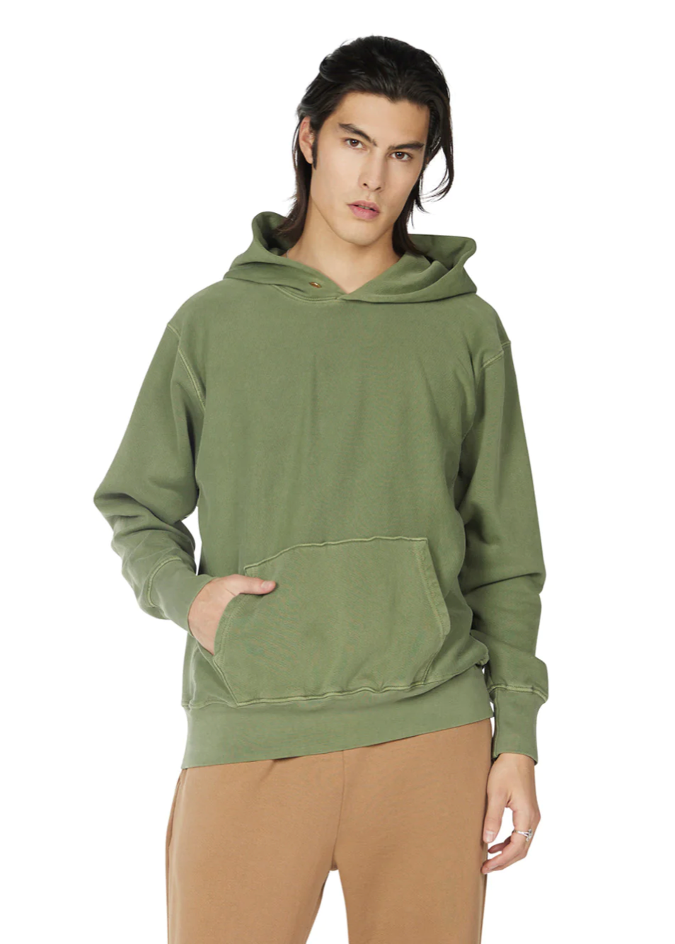 Les Tien Men's Pullover Hoodie (Washed Spruce) - Products