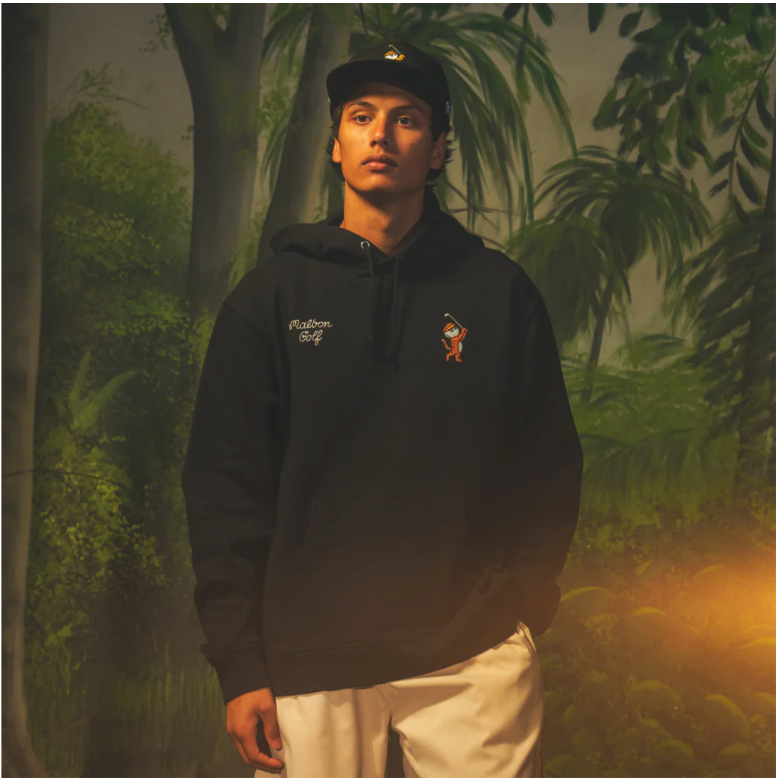 Malbon Golf Tiger Buckets Hoodie (Black) – Centre Malbon Golf Tiger Buckets Hoodie (Black) – Centre