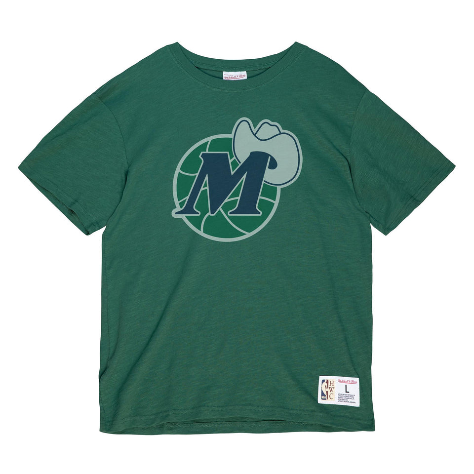 Mitchell & Ness Dallas Mavericks NBA Legendary Tee ( Green / Navy ) - Mitchell & Ness