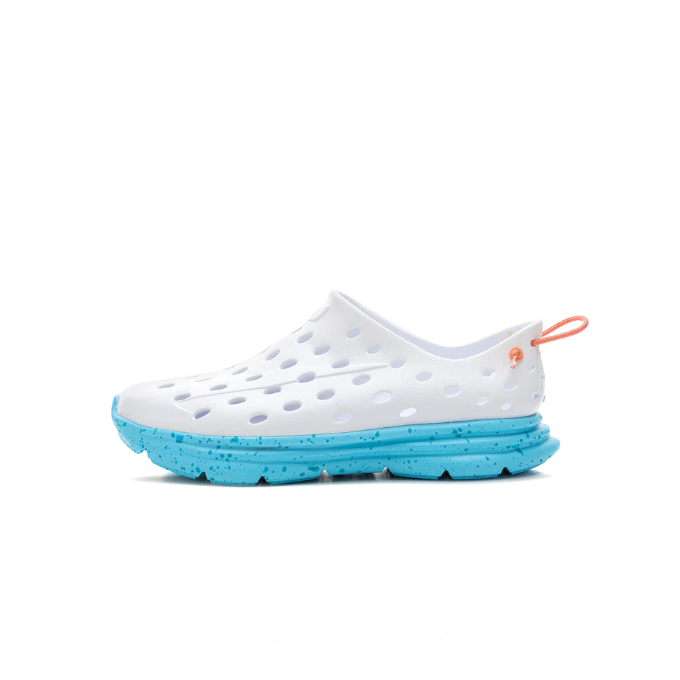 Kane Revive (White/Pacific Speckle) - Men's Footwear