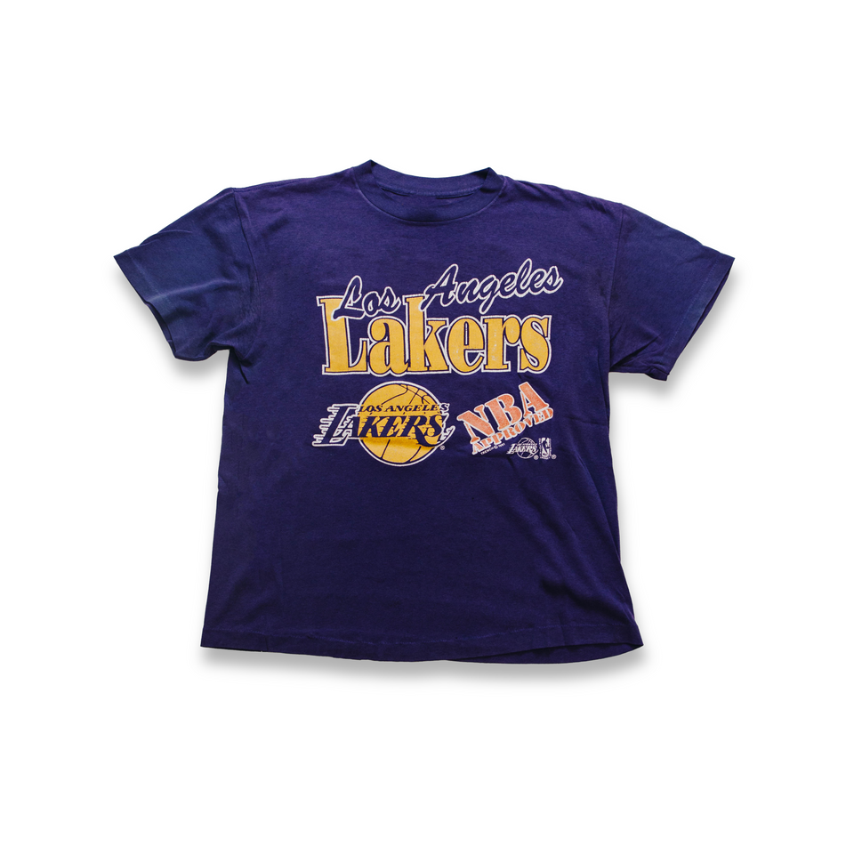 Centre Upcycled '91 Lakers Tee (Purple) - Centre Collection