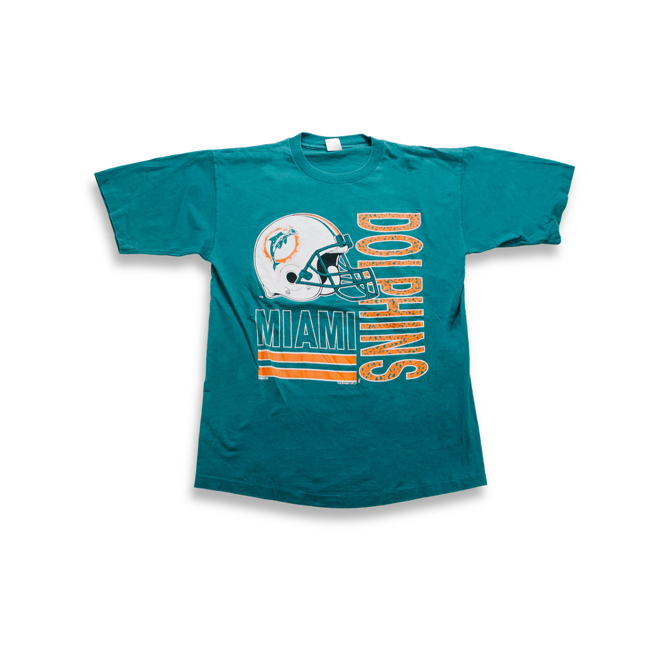 Centre Upcycled Dolphins Tee (Aqua) - Centre Collection