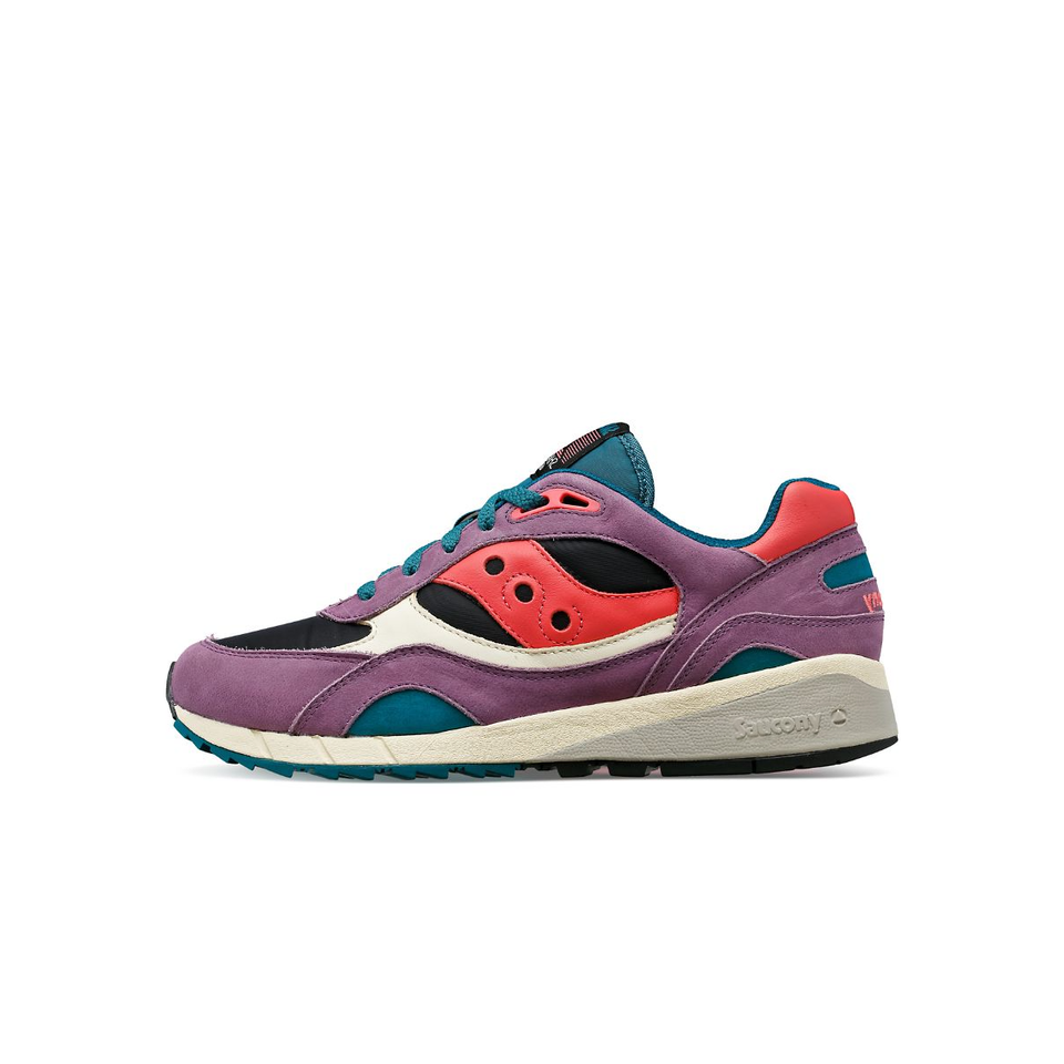 Saucony Shadow 6000 (Purple/Black Violet/Noir) - Men's Footwear