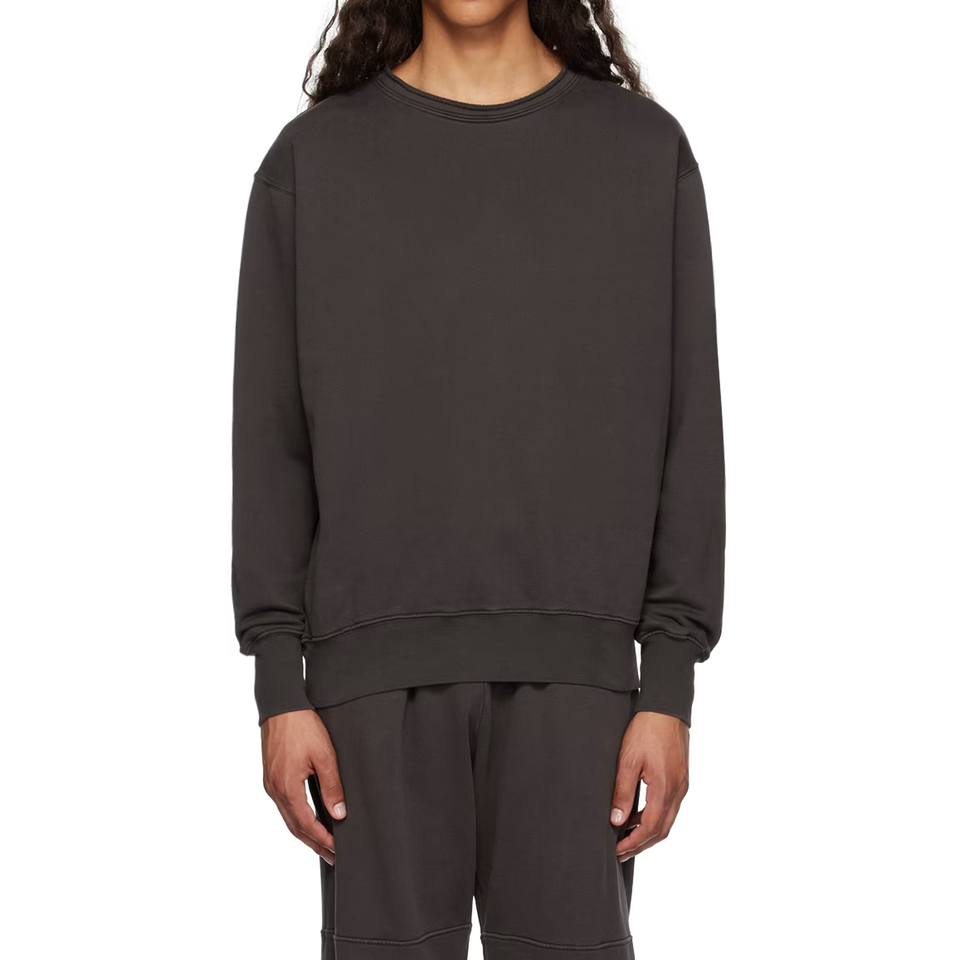 Les Tien Roll Neck Pullover Crew (Vintage Black) - Products
