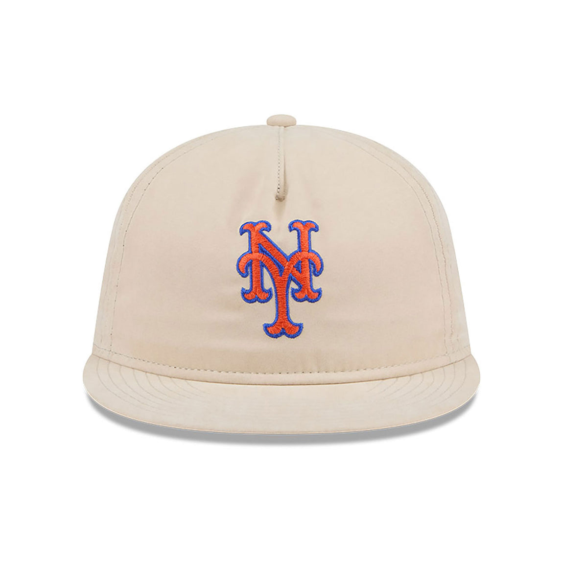 New Era 9FIFTY New York Mets Brushed Nylon Strapback Cap (Cream) - New Era 9FIFTY New York Mets Brushed Nylon Strapback Cap (Cream) - 
