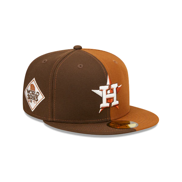 New ERA Houston Astros Split 59FIFTY Fitted Hat (Brown) – Centre