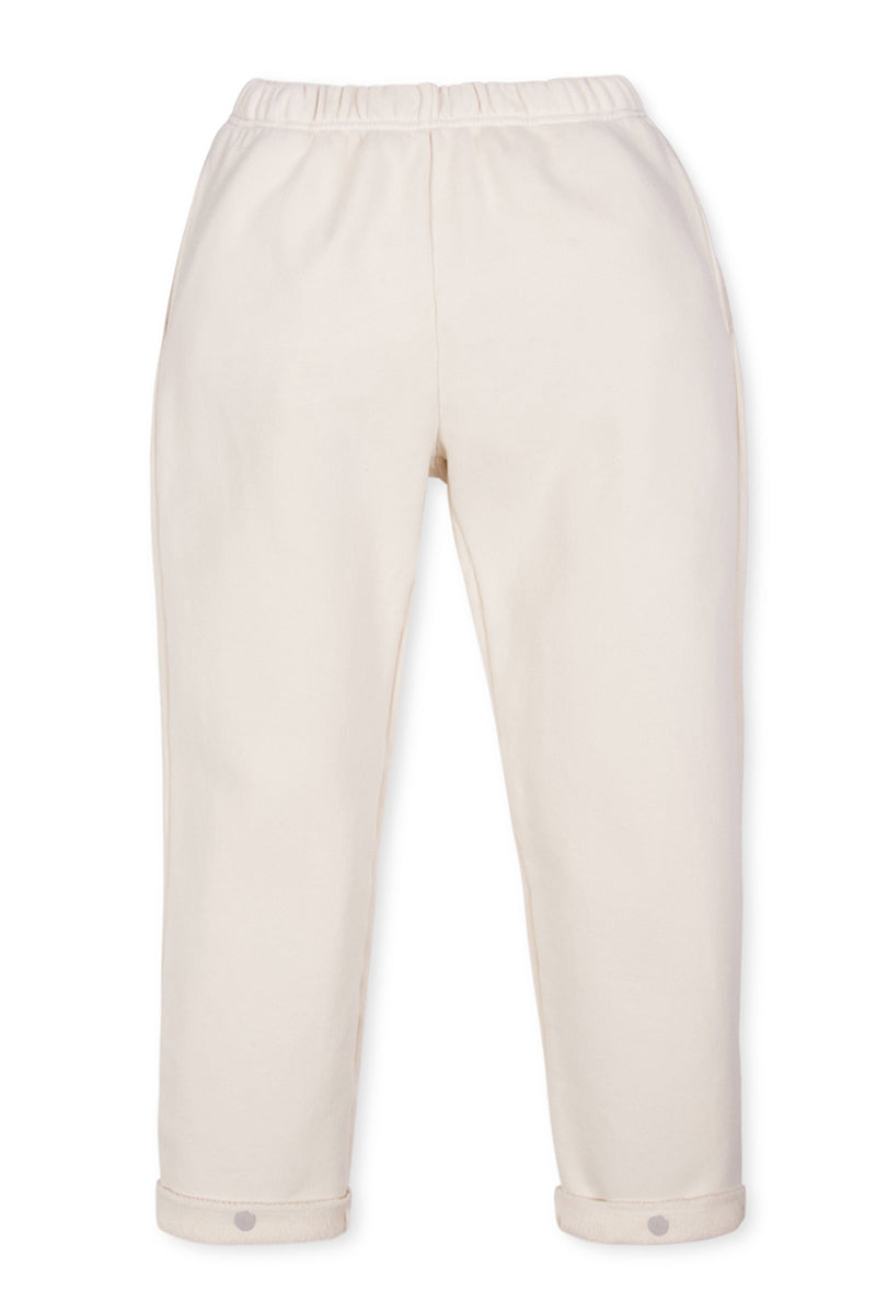 Les Tien Heavyweight Snap Front Pants (Ivory) - Les Tien