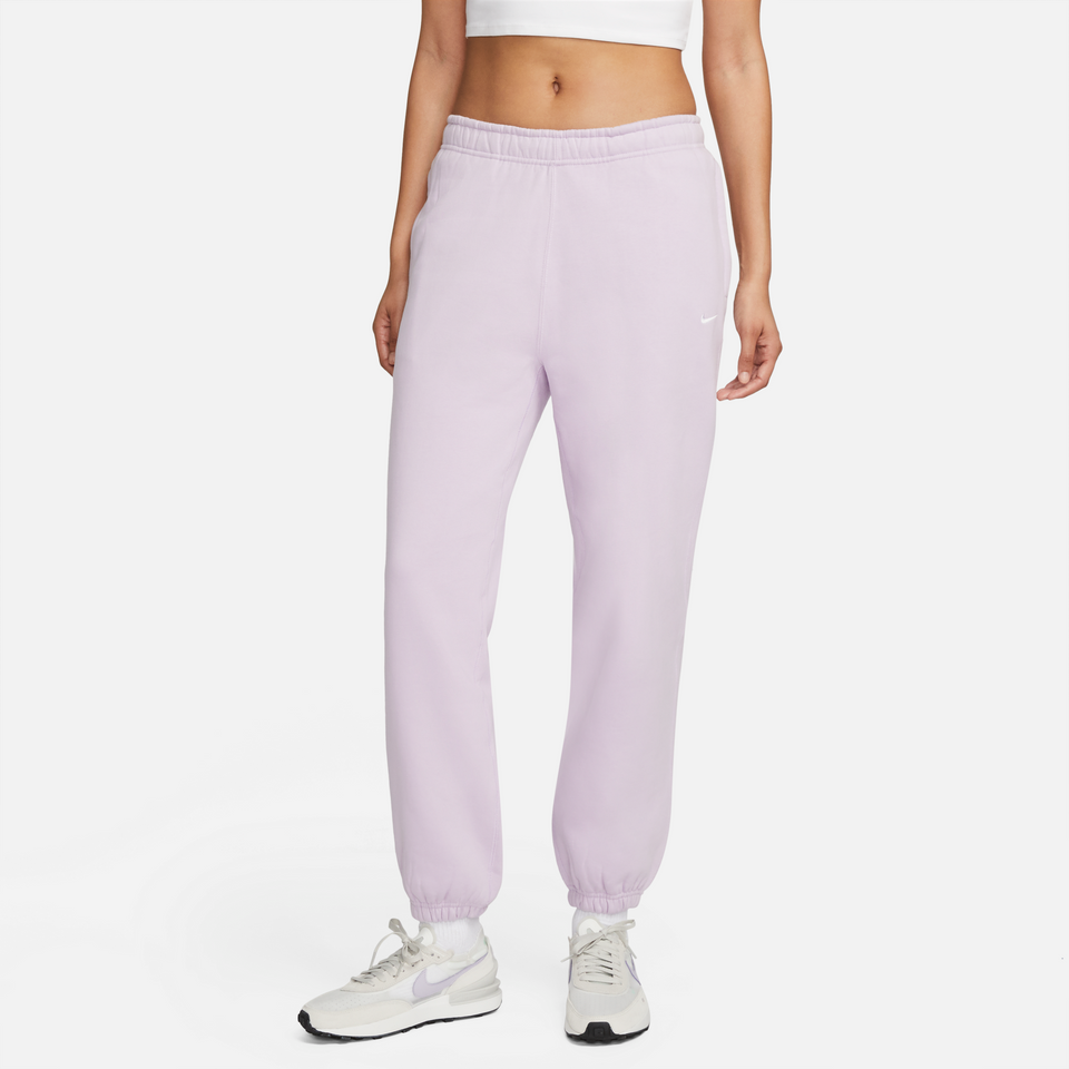 Nike Women's Solo Swoosh Fleece Pants (Doll) - WARMUP