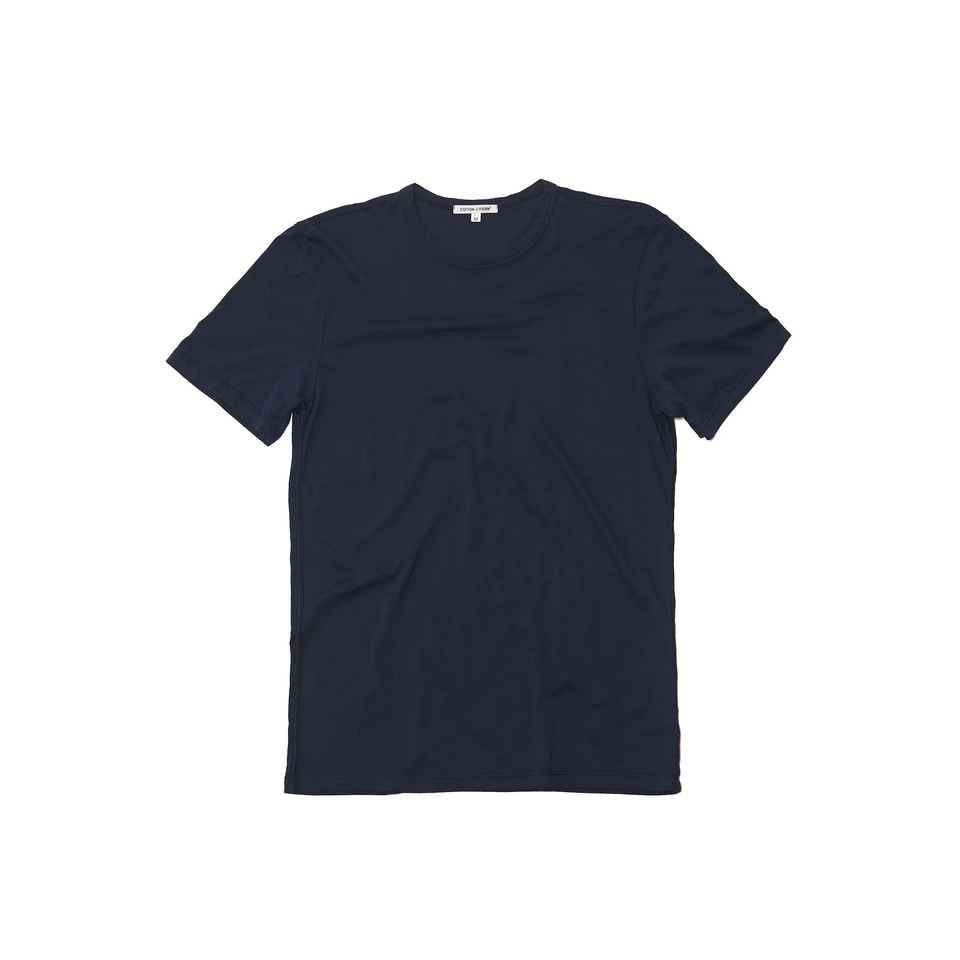 Cotton Citizen Men's Classic Crewneck Tee (Super Navy) - Cotton Citizen