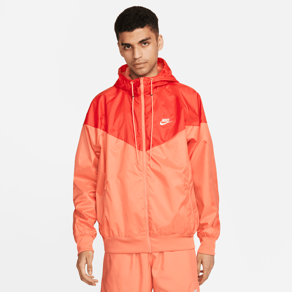 Nike Sportswear Windrunner (Orange Trance/Light Crimson-Medium Soft Pink) - Jackets & Outerwear