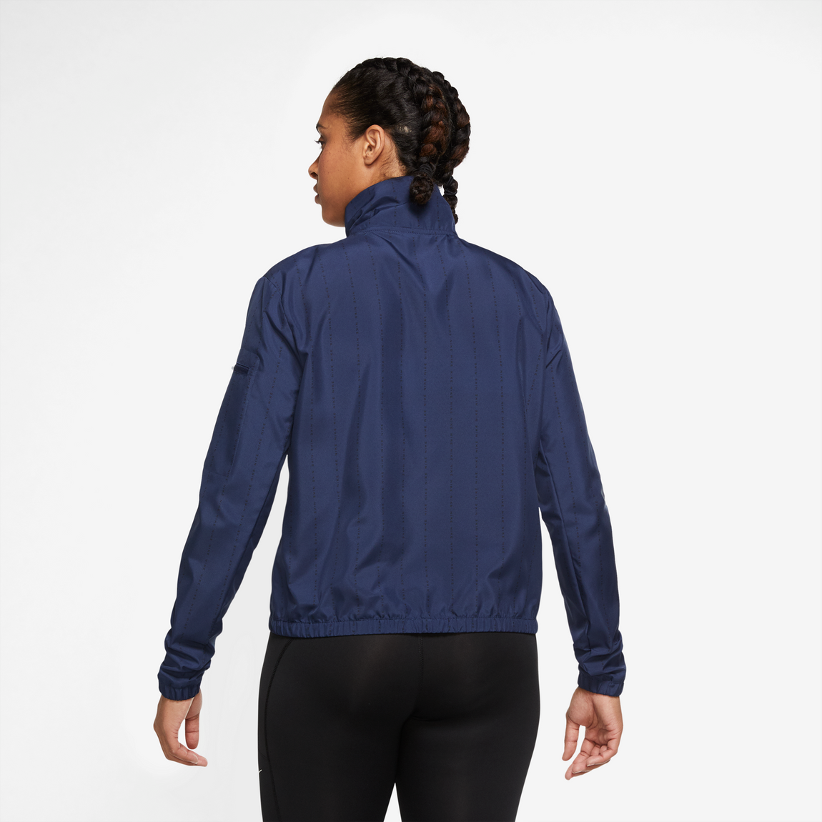 Nike Women's Dri-Fit Icon Clash Jacket (Midnight Navy/Black) - Nike Women's Dri-Fit Icon Clash Jacket (Midnight Navy/Black) - 