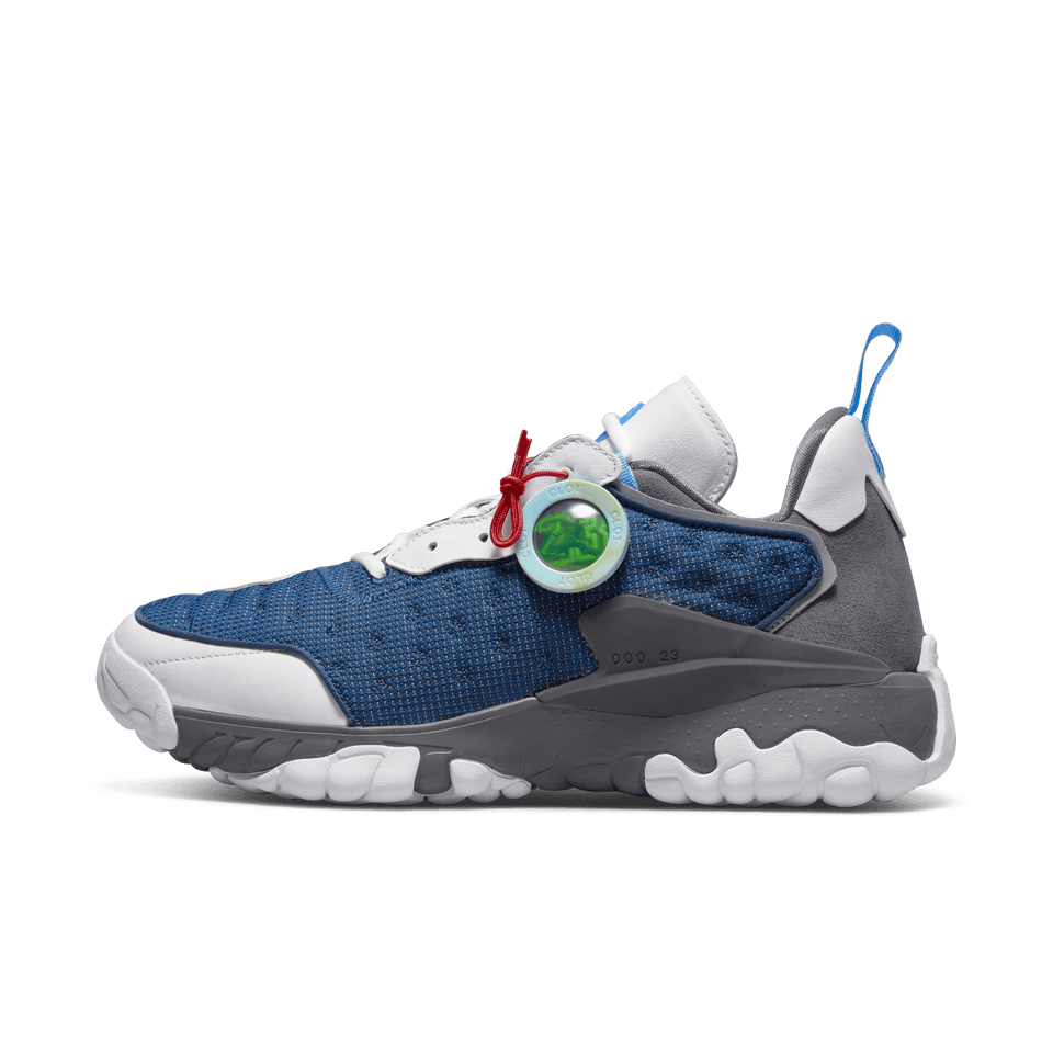 CLOT X Air Jordan Delta 2 SP (White/University Blue-Navy) - Jordan