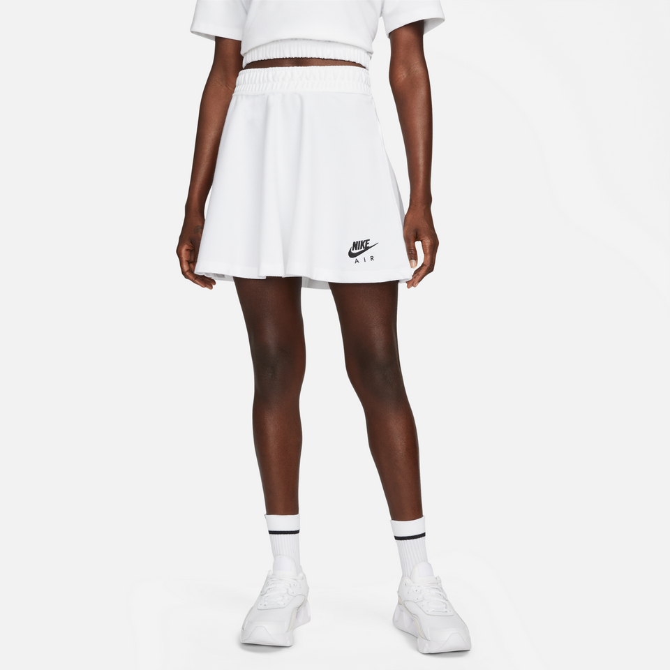 Nike Air Women's Pique Skirt (White/Black) - Women's Apparel