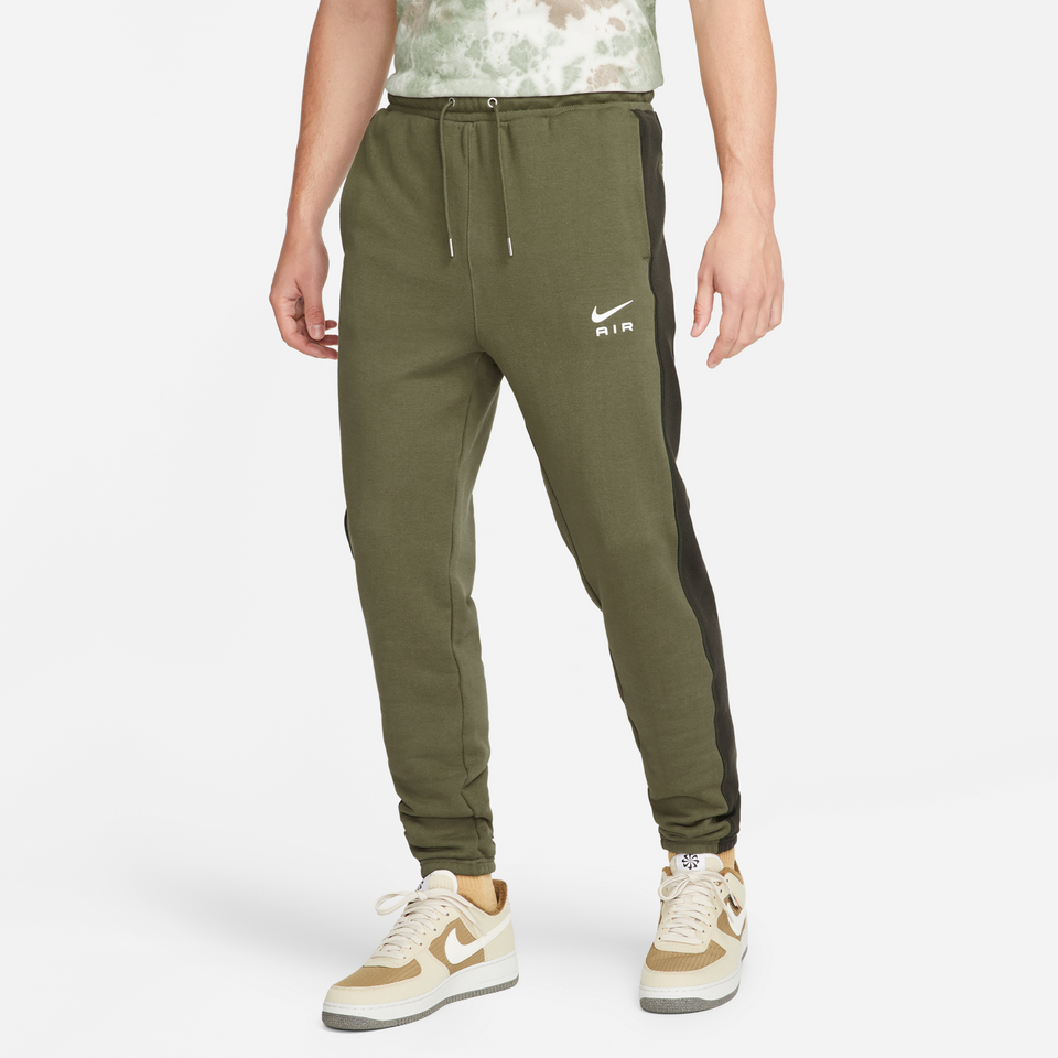 Nike Sportswear Air Joggers (Medium Olive/Sequoia-White) - Men's Bottoms