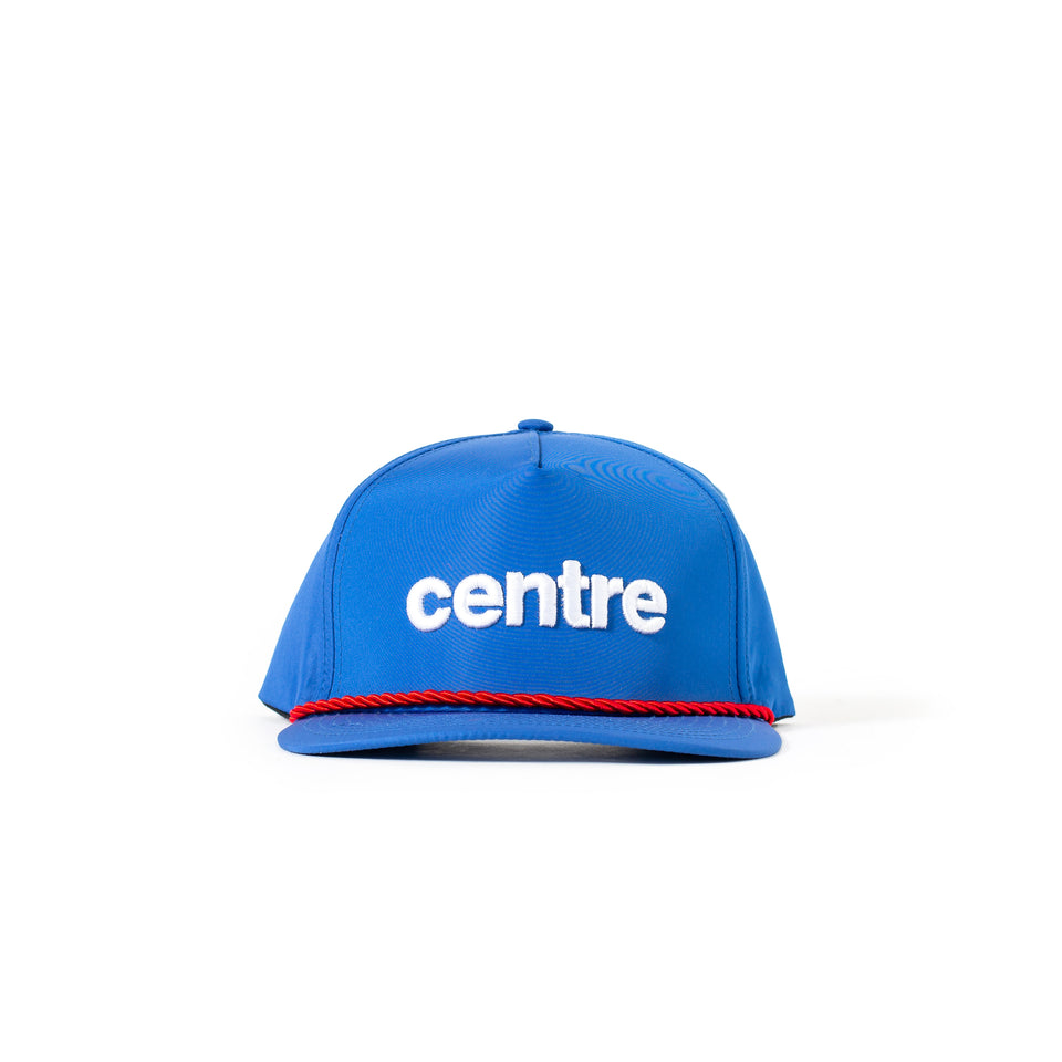 Centre Wordmark 5 Panel Hat (Royal Blue) - Hats