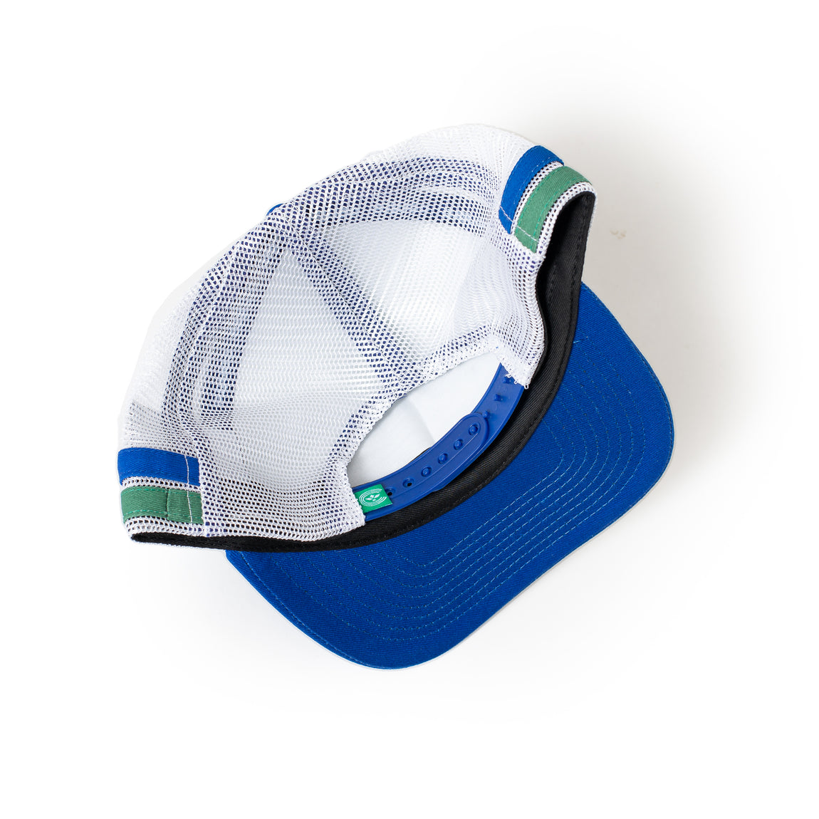 Centre Retro Trucker Hat (Green/Blue/White) - Centre Retro Trucker Hat (Green/Blue/White) - 