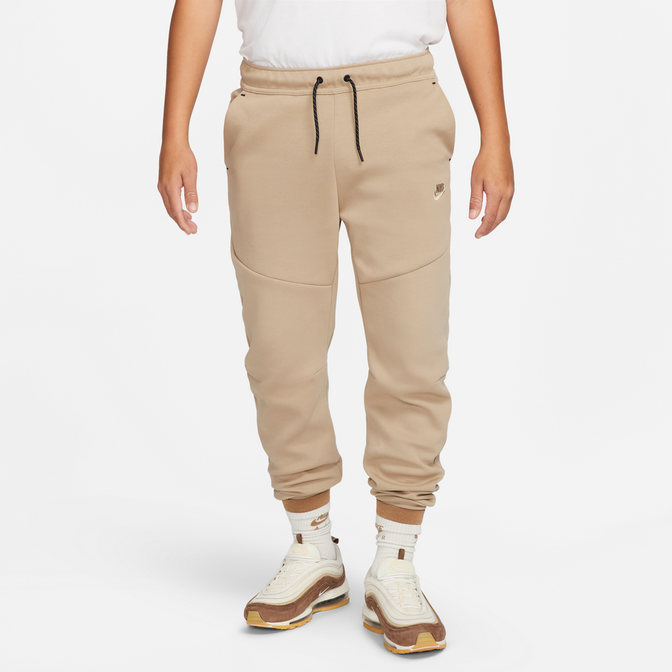 Nike Tech Fleece Joggers (Khaki/Khaki) - Men's Bottoms