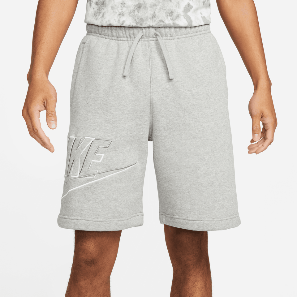 Nike Club Fleece+ Shorts (Dk. Heather Grey) - Men's Bottoms