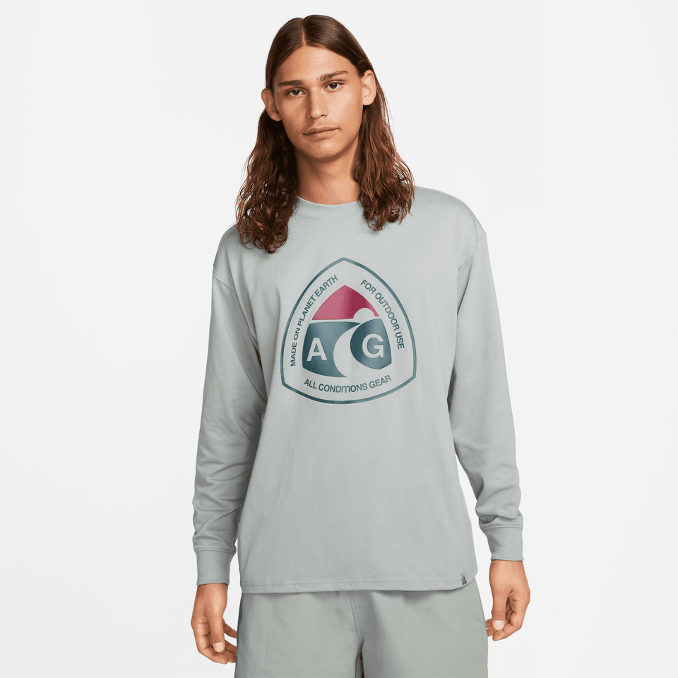 Nike ACG Long-Sleeve Tee (Mica Green) - Men's Tees/Tanks