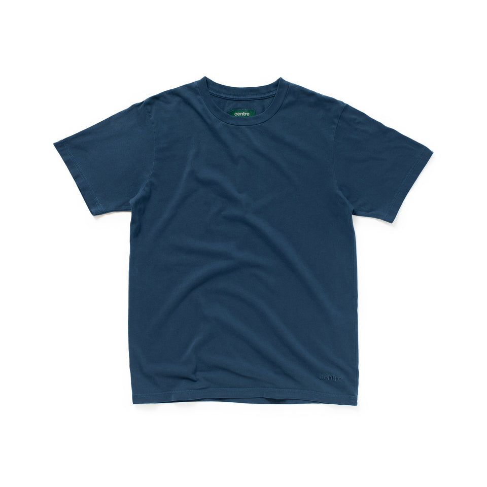 Centre Everyday Tee (Indigo) - Men's Tees/Tanks