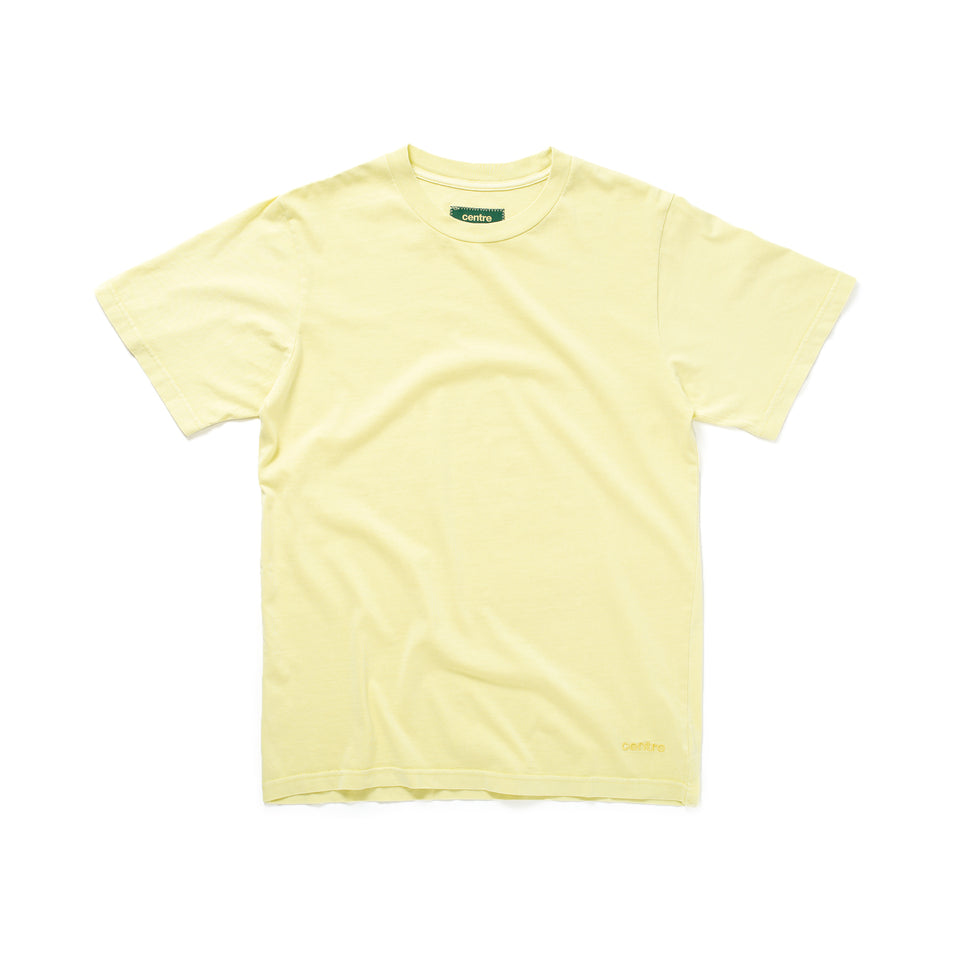 Centre Everyday Tee (Sunbeam) - BYESUMMER