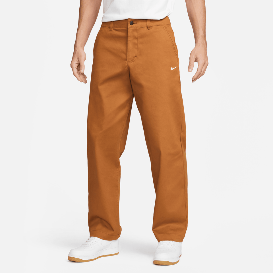Nike Life El Chino Pants (Ale Brown/White) - Men's - Bottoms