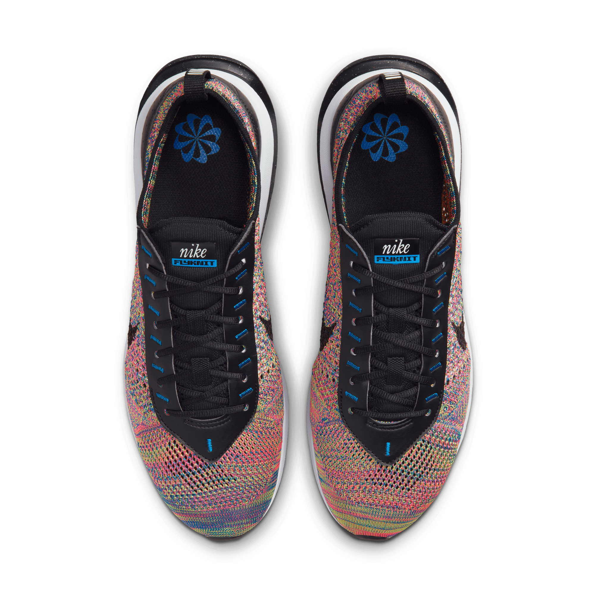 Nike Air Max Flyknit Racer Multicolor Black Racer Blue White Centre