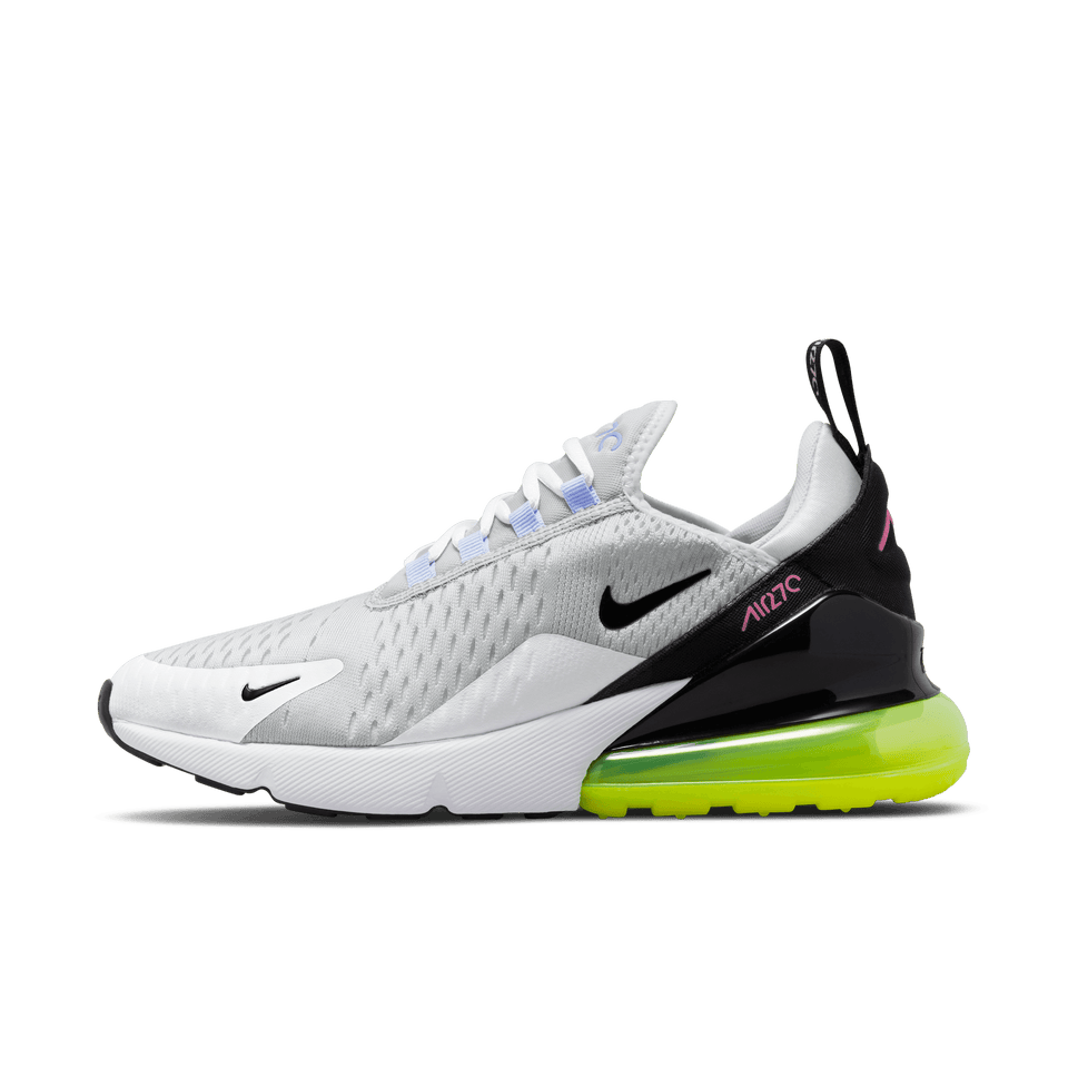 Women's Nike Air Max 270 (Pure Platinum/Black/White-Volt) - Women's - Footwear
