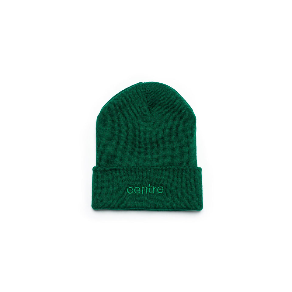 Centre Heavyweights Tonal Knit Beanie (Spruce Green) - Centre Collection