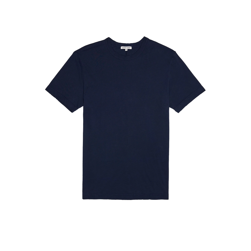 Cotton Citizen Men's Prince Lux Tee (Super Navy) - Men's Tees/Tanks