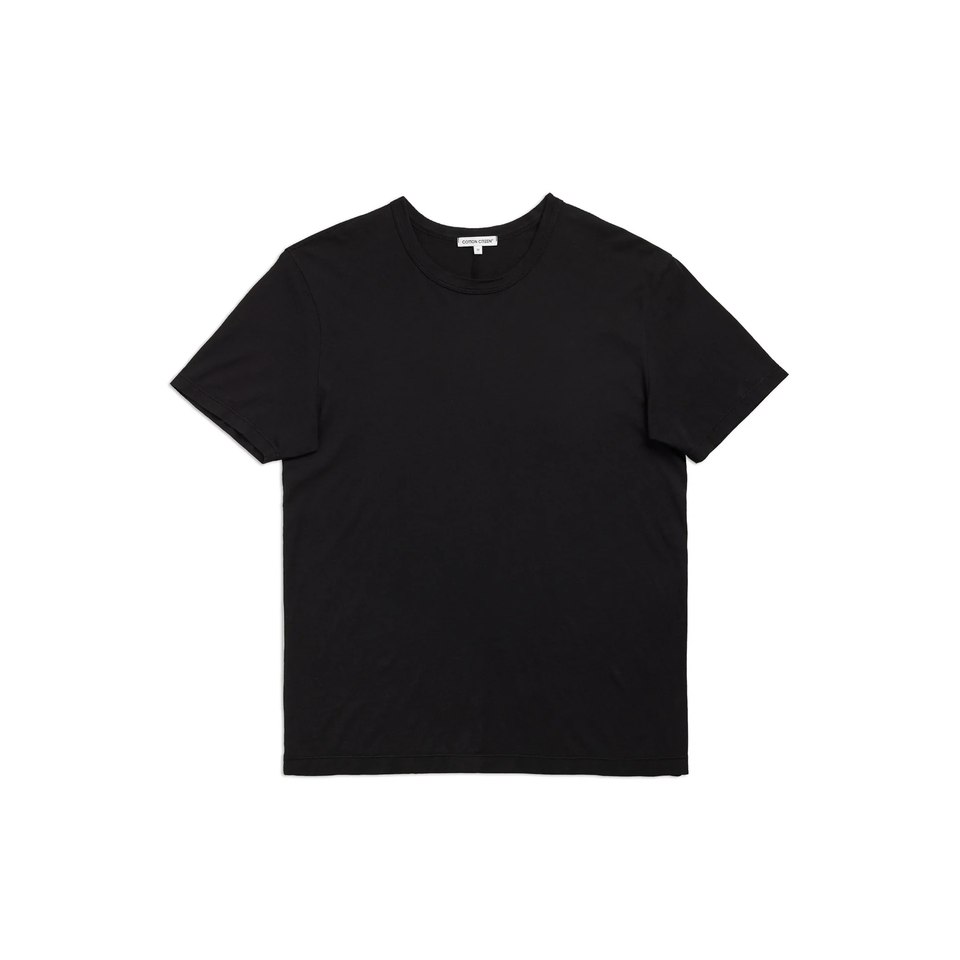 Cotton Citizen Men's Prince Lux Tee (Jet Black) - Products