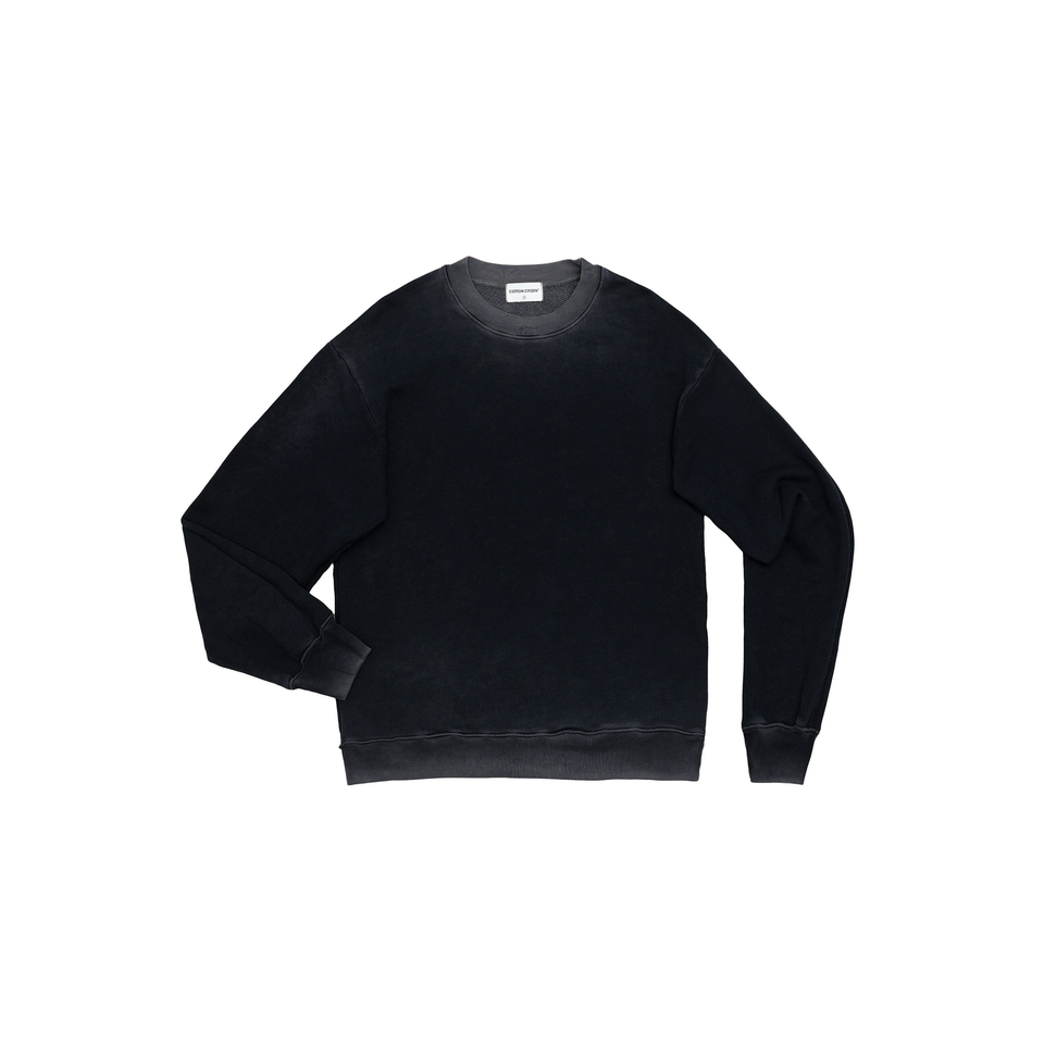 Cotton Citizen Men's Bronx Crewneck (Vintage Black) - Cotton Citizen