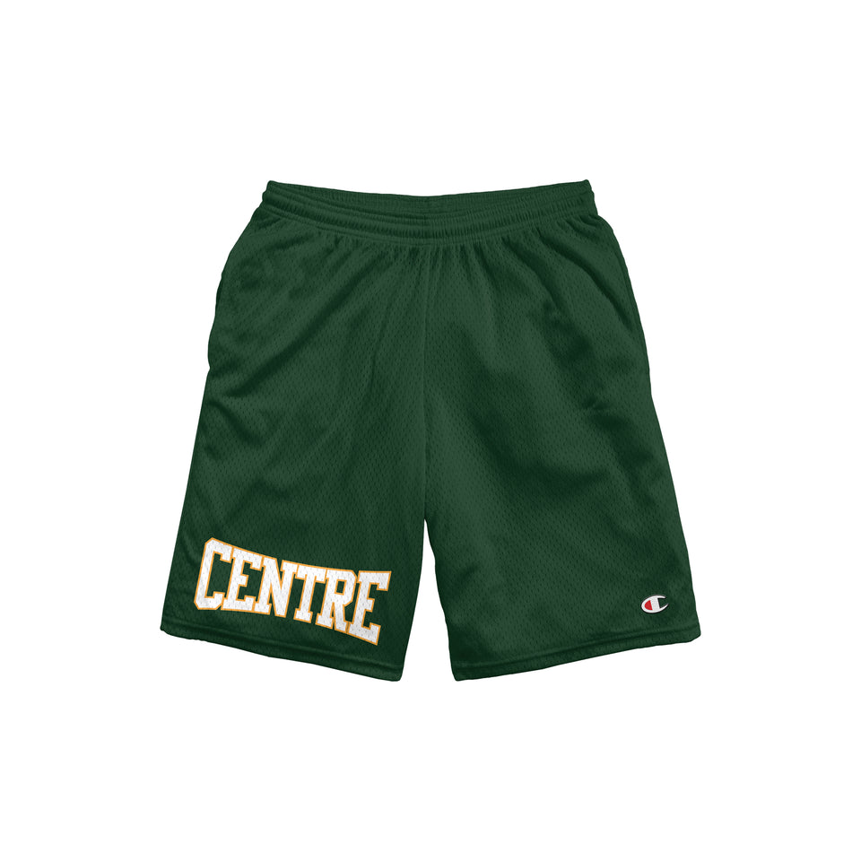Centre Gridiron Shorts (Dark Green) - Centre Collection