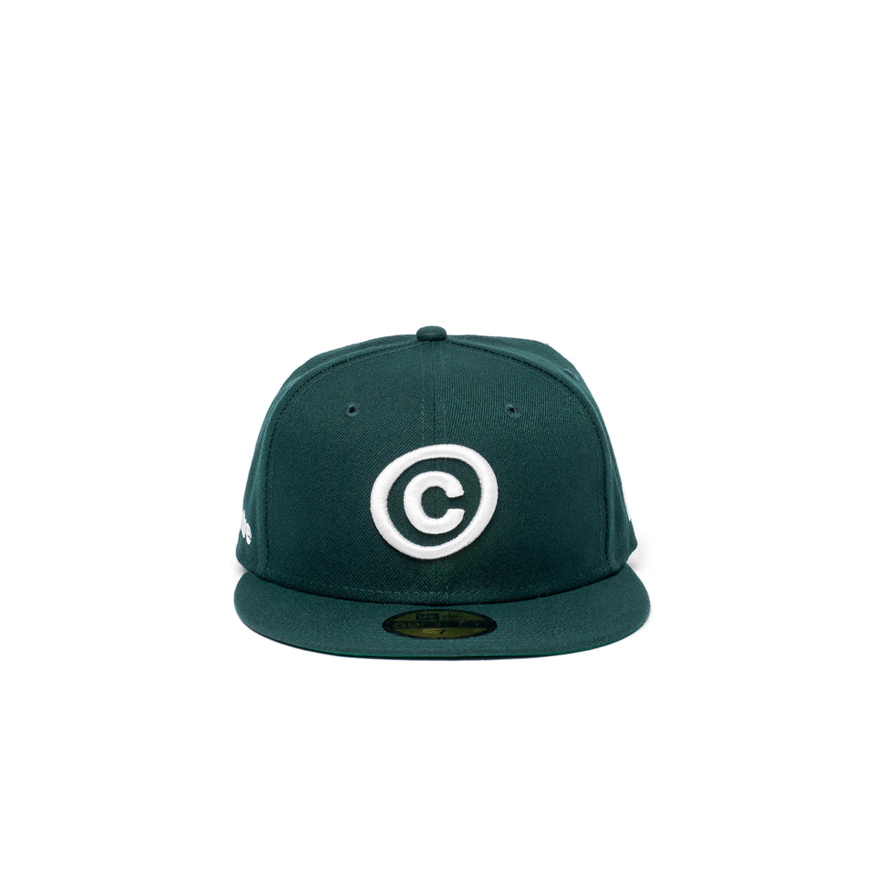 Centre x New Era 59FIFTY Icon Cap (Dark Green) - Centre Hats