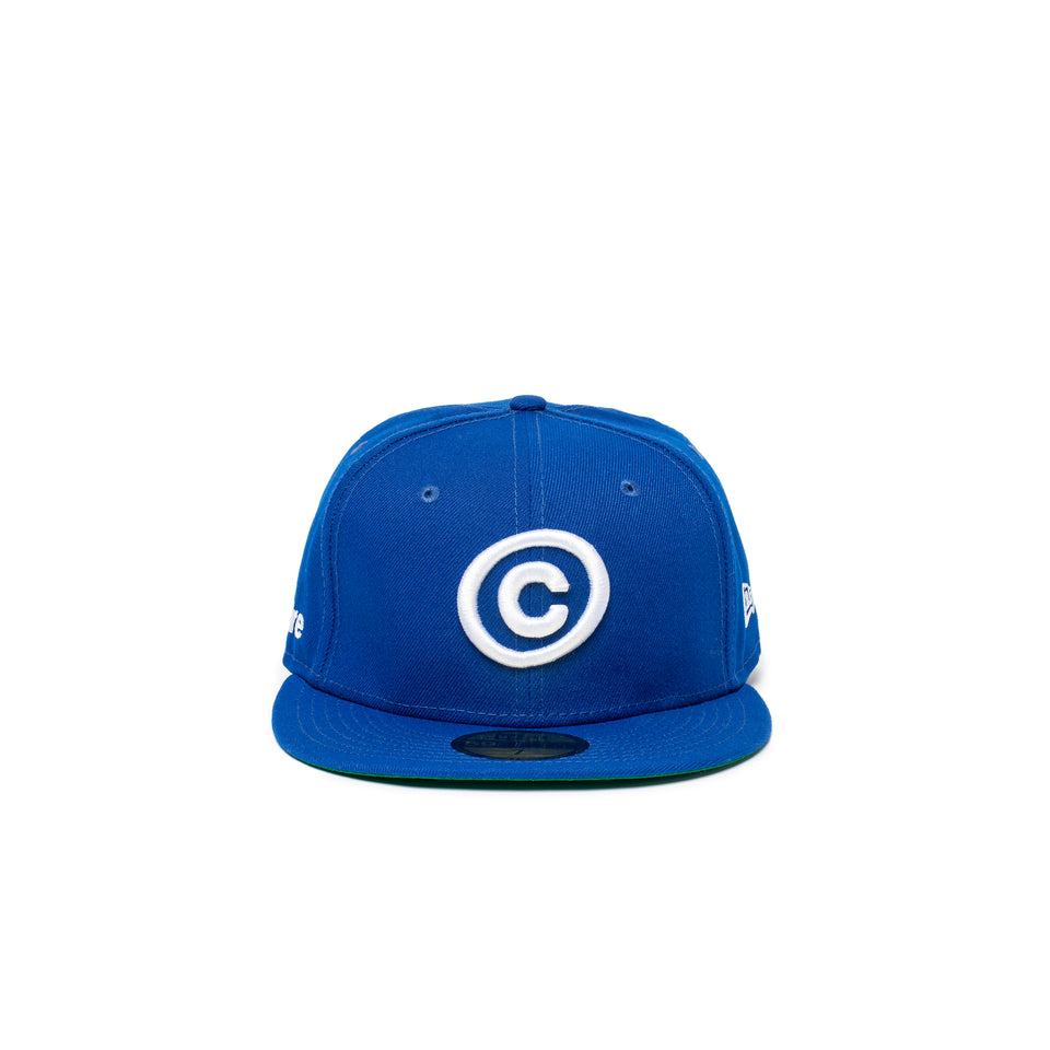 Centre x New Era 59FIFTY Icon Cap (Royal Blue) - Centre Hats