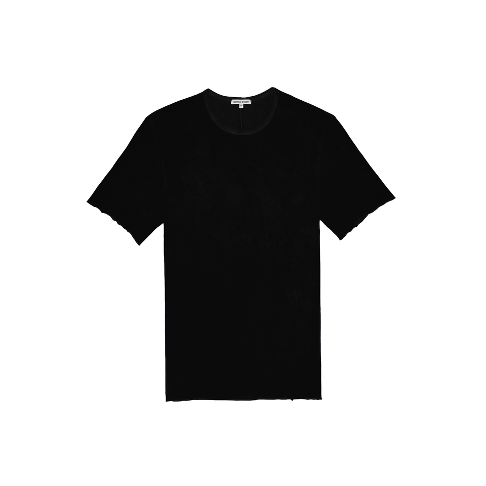 Cotton Citizen Men's Jagger Tee (Jet Black) - Men's Tees/Tanks