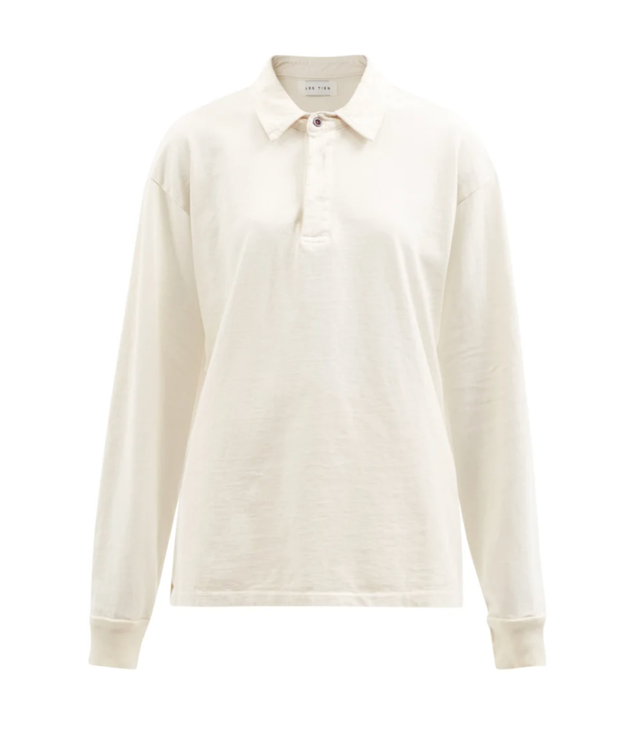 Les Tien Heavyweight Rugby Tee (Ivory) - Shop