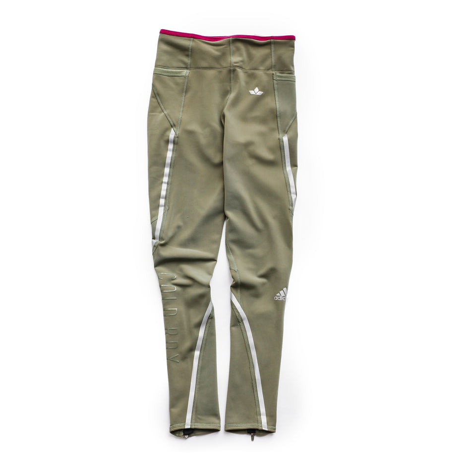 Centre X Adidas Women's COLD.RDY Tights (Legacy Green) - Centre - Bottoms