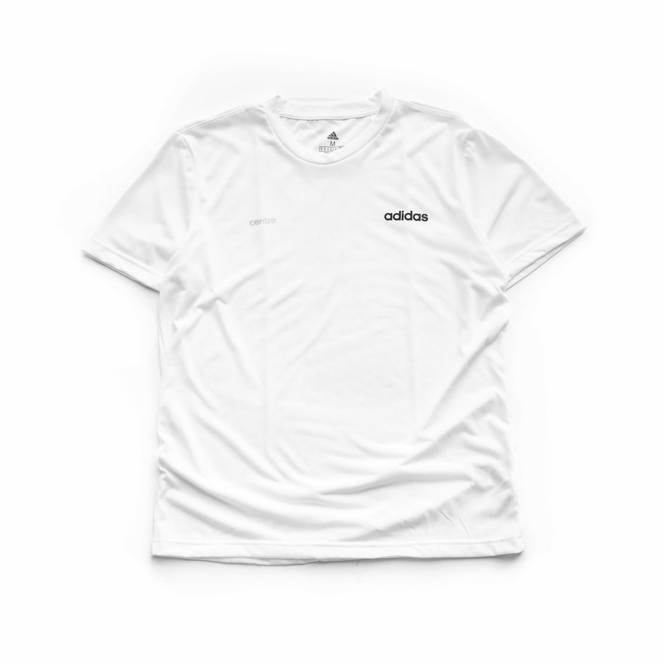Centre X Adidas Feel Ready Tee (White) - Centre Tees