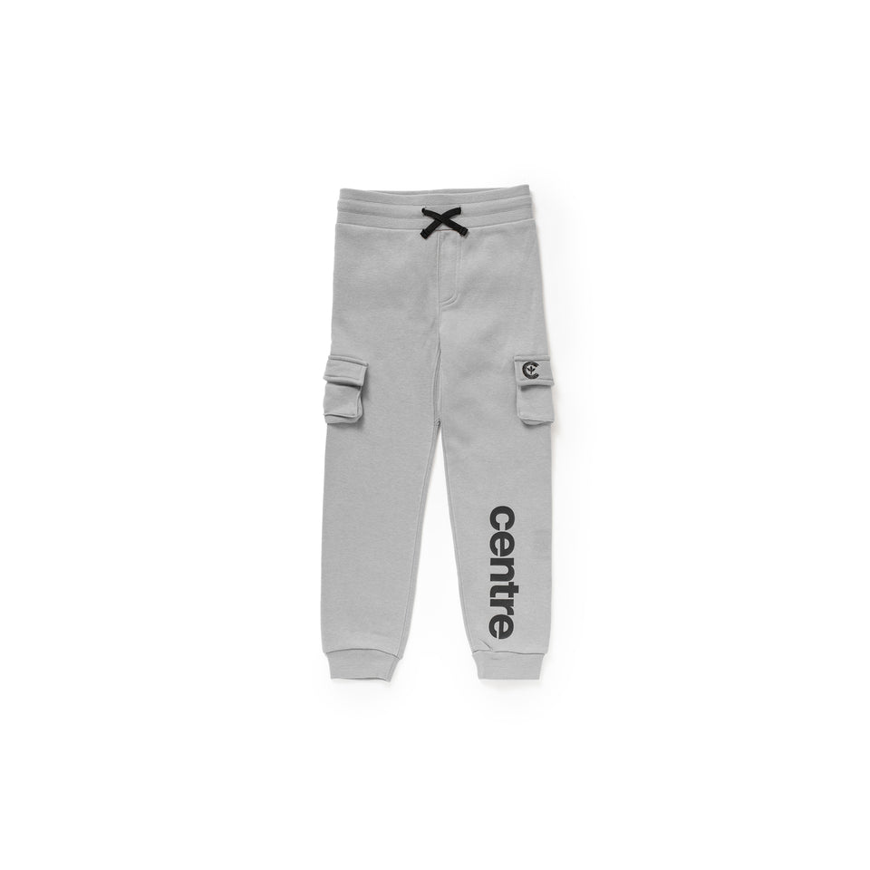 Centre Kids Cargo Joggers (Ultimate Grey) - Kids