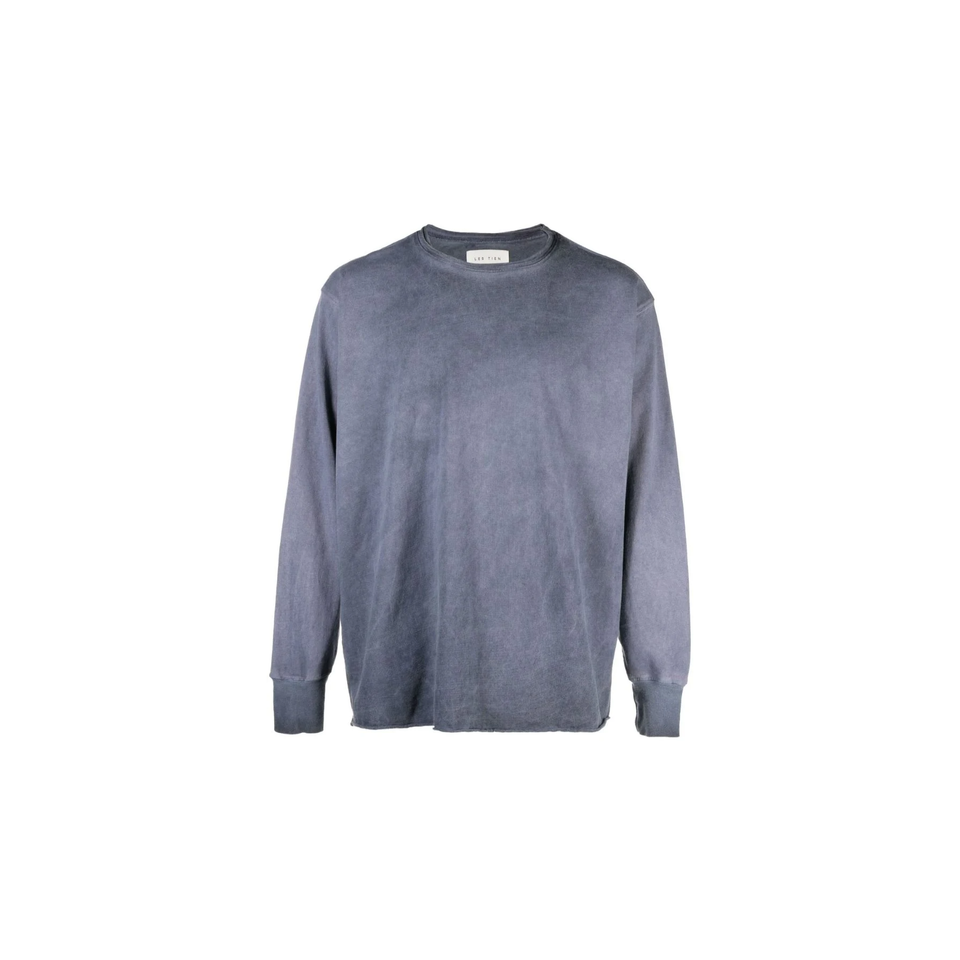 Les Tien Roll Neck Pullover (Navy Oil) - Men's Tees/Tanks