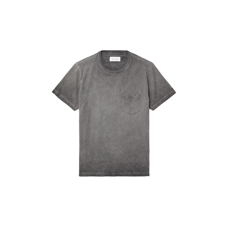 Les Tien Classic Pocket Tee (Vintage Black Oil) - Men's Tees/Tanks