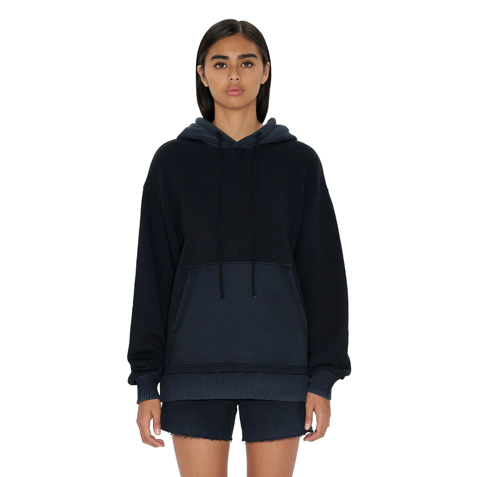 Cotton Citizen Women's Brooklyn Oversized Hoodie (Vintage Black) - Women's Apparel