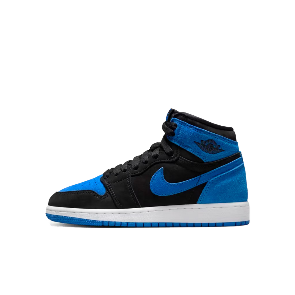 Air Jordan 1 Retro High OG GS (Black/Royal Blue-White-Royal Blue) - Kids